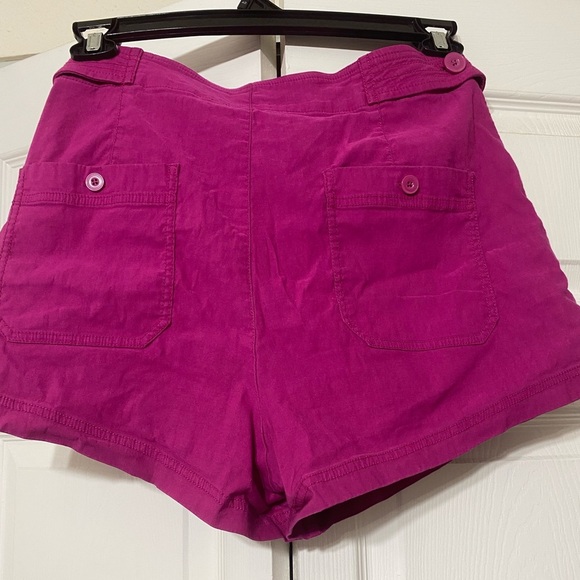 Maeve by Anthropologie The Colette Sailor Pink Shorts size 14 - Picture 2 of 5